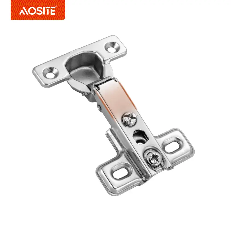 Stainless Steel Slide-On Mini Hinges for Kitchen Cabinet Doors - 26mm Cup Size 4