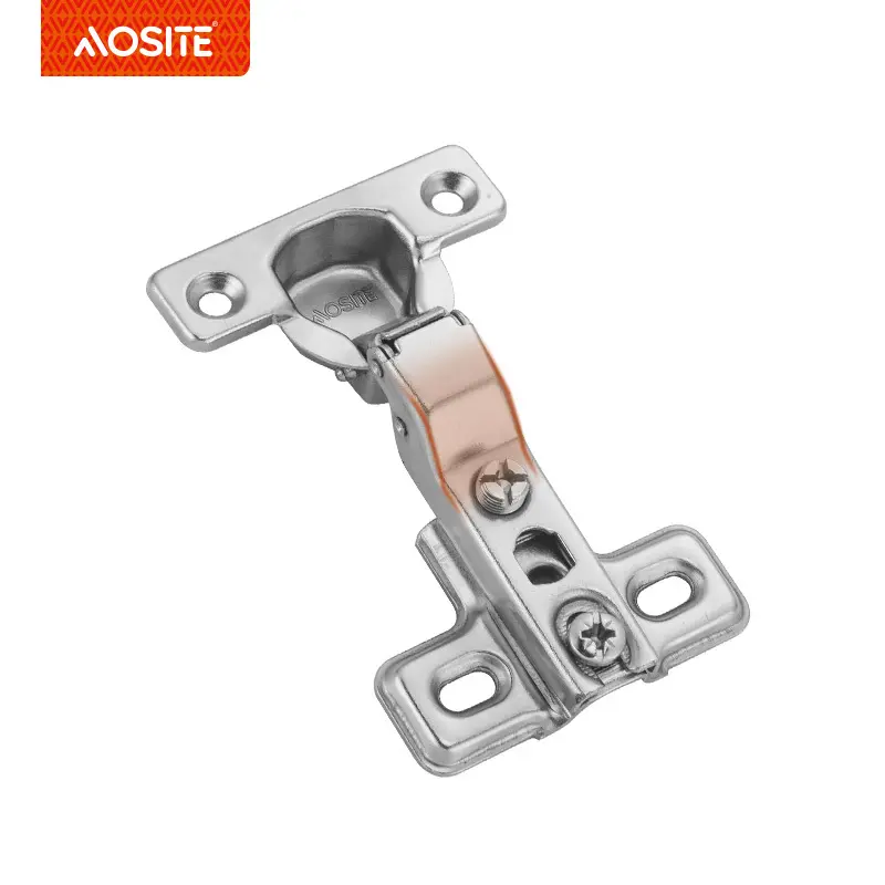 Stainless Steel Slide-On Mini Hinges for Kitchen Cabinet Doors - 26mm Cup Size 5