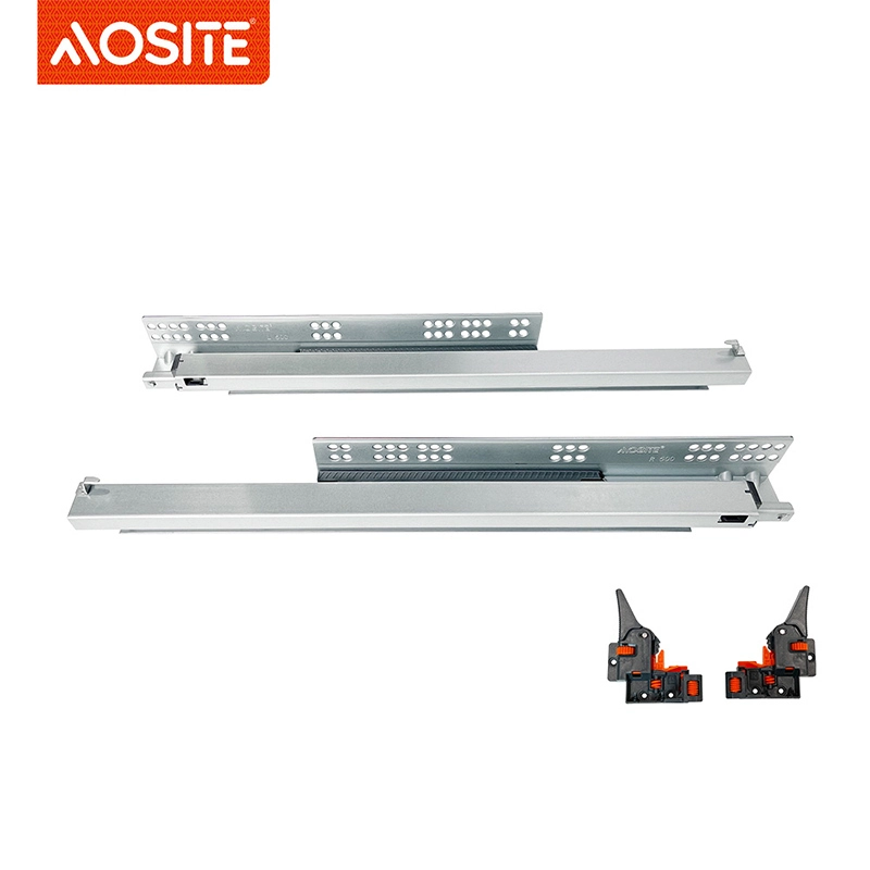 Aosite S6816/S6819 Full Extension Soft Closing Unmount Dorger 슬라이드 (1D 핸들 포함) 1