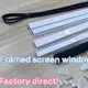 Simple and Affordable Screen Frame for Any Window or Door - PVC-Coated Fiberglass Mesh, Customizable Size, Easy Installation 12