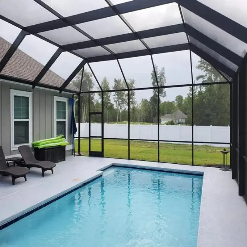 Pool Screen Enclosure 100 Rolls Smartex 2