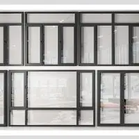 Custom Aluminum Door Hardware Suppliers 10 Pcs Smartex 6