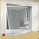 Simple and Affordable Screen Frame for Any Window or Door - PVC-Coated Fiberglass Mesh, Customizable Size, Easy Installation 1