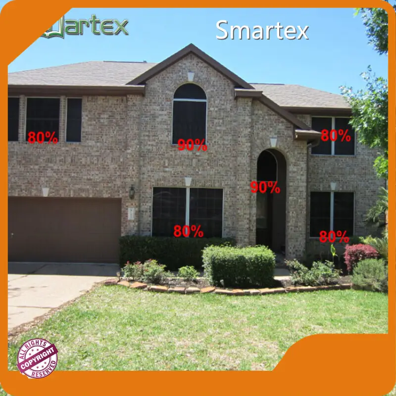 Outdoor Window Shade Screens UV Smartex Brand Carton Box Or Customized 1