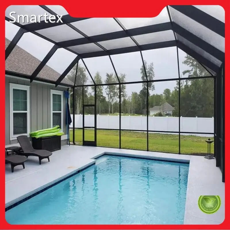 Pool Screen Enclosure 100 Rolls Smartex 1