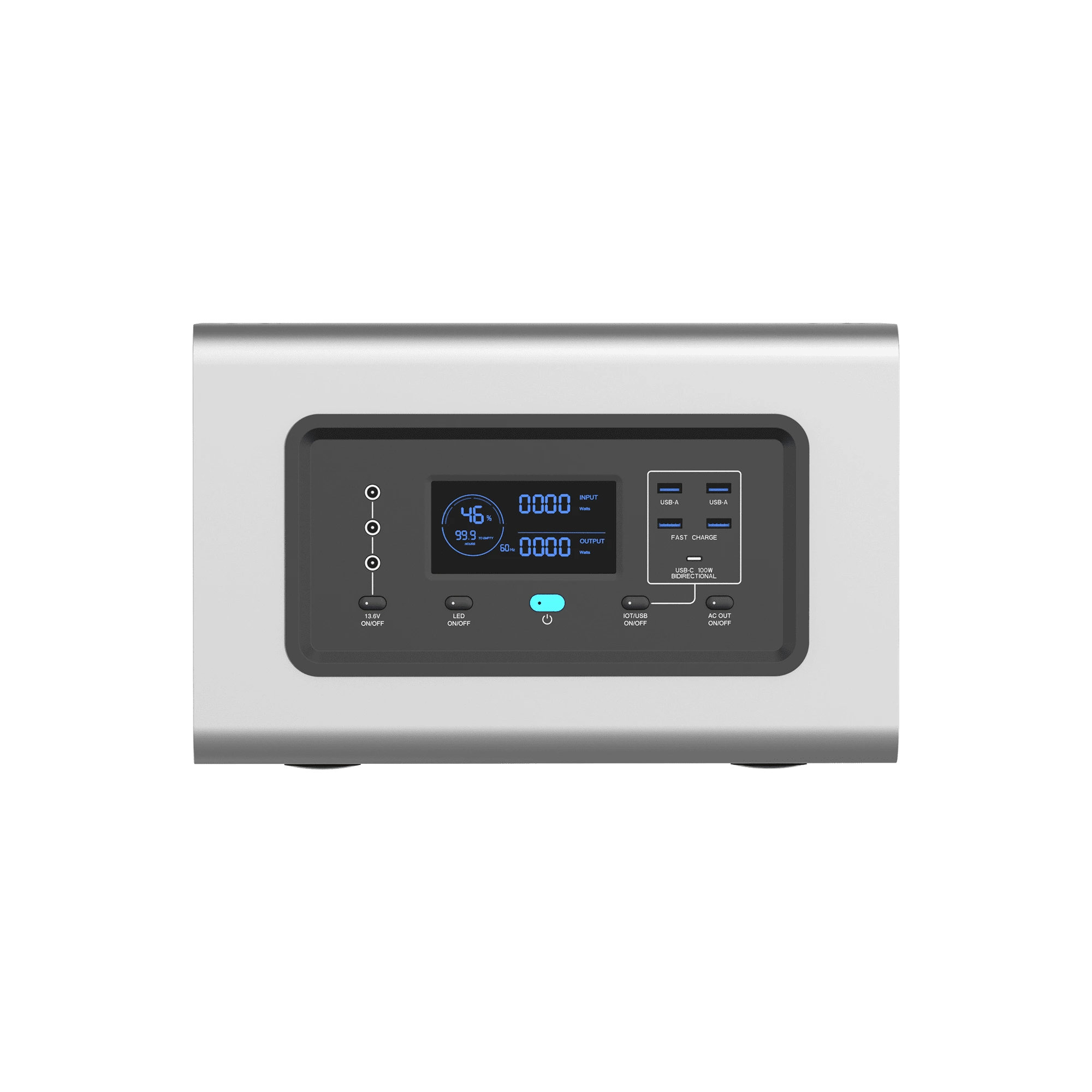 Central eléctrica portátil de 1000W 1