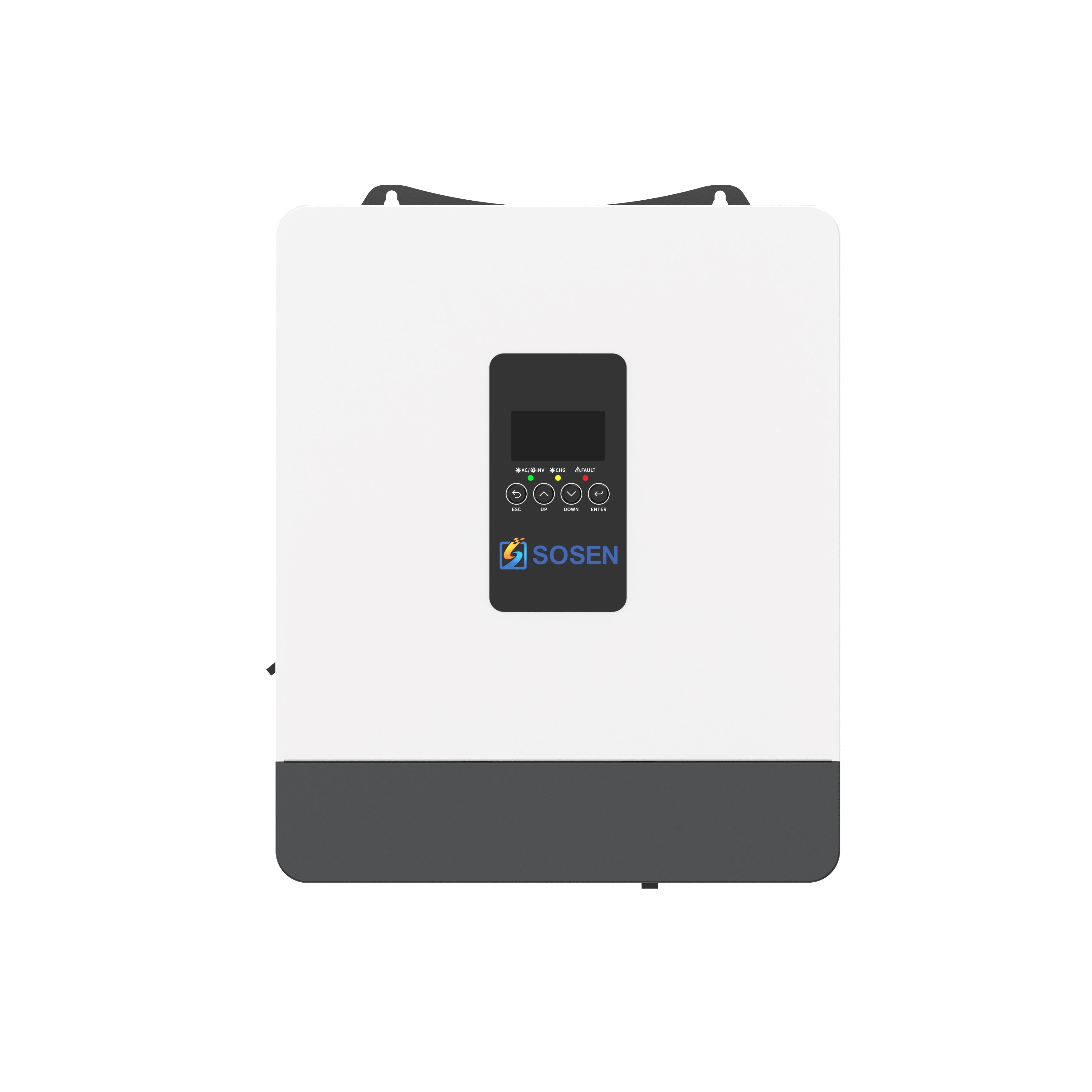 front image of SOSEN 5kW single-phase off-grid hybrid inverter (US Series)