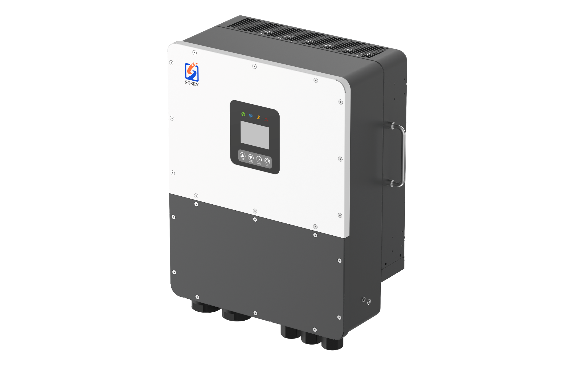 SOSEN 10-16kW 低電圧単相ハイブリッド ソーラー インバータの右上画像