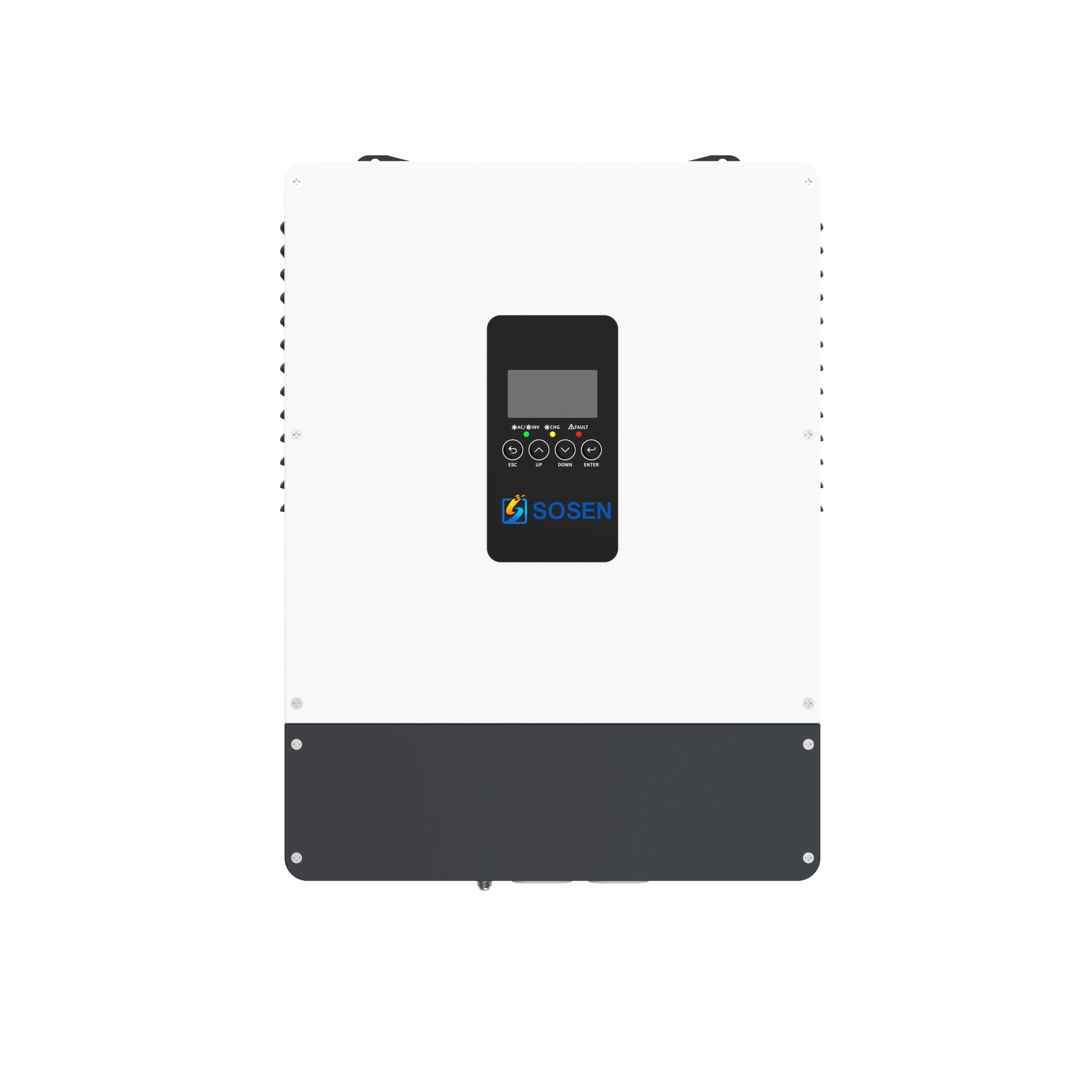 SOSEN 5~6.5kW 単相オフグリッドハイブリッドインバーター、IP54 保護、LV バッテリー対応