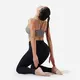 Leggings de ioga amarelos de alta qualidade para venda 87% nylon / 13% elastano M 5