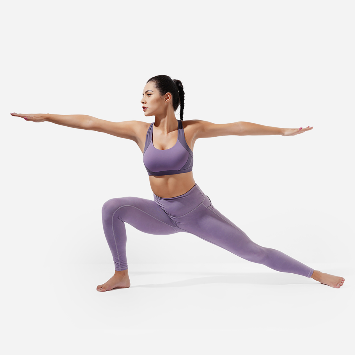 Polainas extra largas de yoga Spandex/nylon 85%nylon/15%spandex de China 2