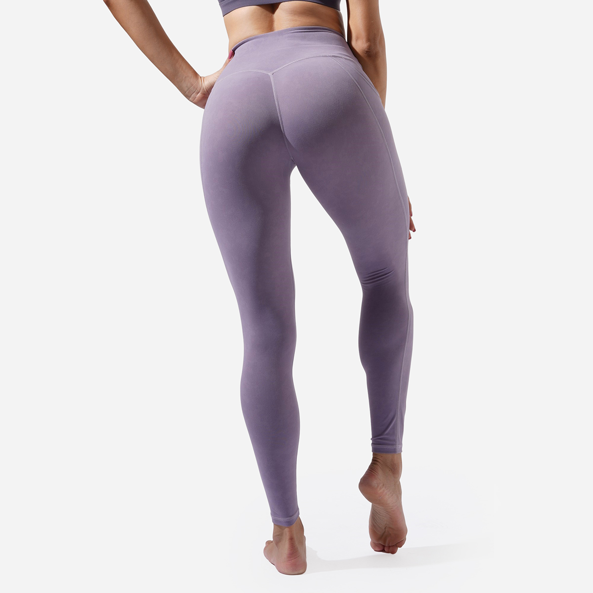 Polainas extra largas de yoga Spandex/nylon 85%nylon/15%spandex de China 4