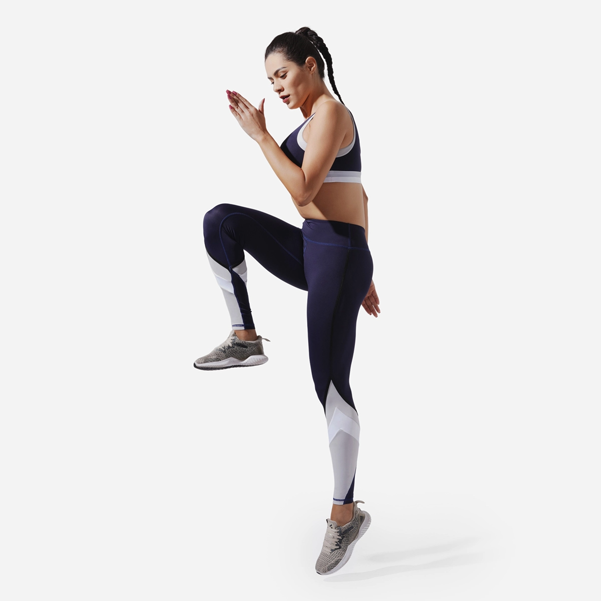 Yoga Leggings with Pockets 87% Nylon / 13% Spandex 5 Colorsdesign 2