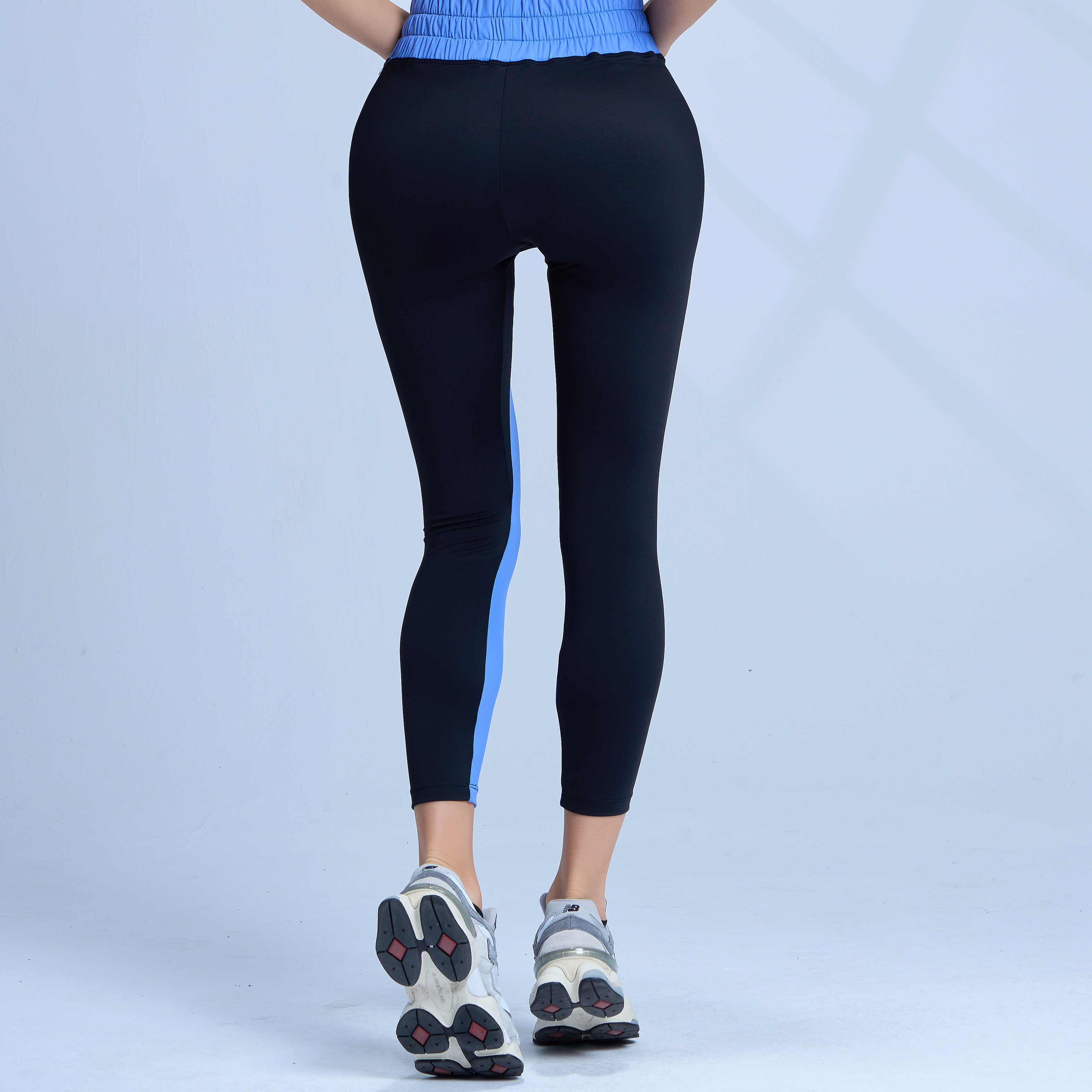 Leggings de yoga floral de China Mejor Pricenylon / Spandex de fábrica de fábrica 2