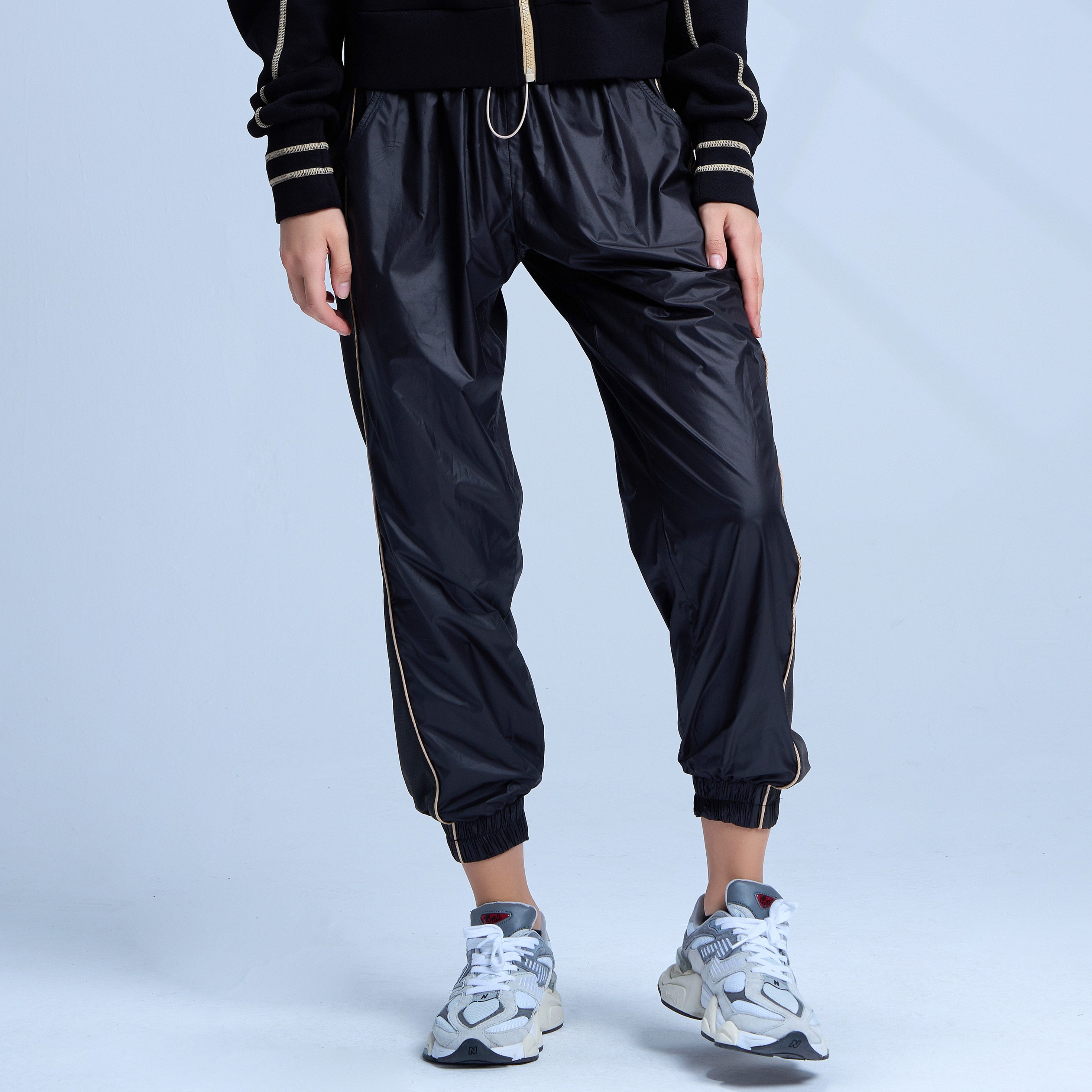 Pantalones deportivos de nailon y spandex Roadsunshisne 1