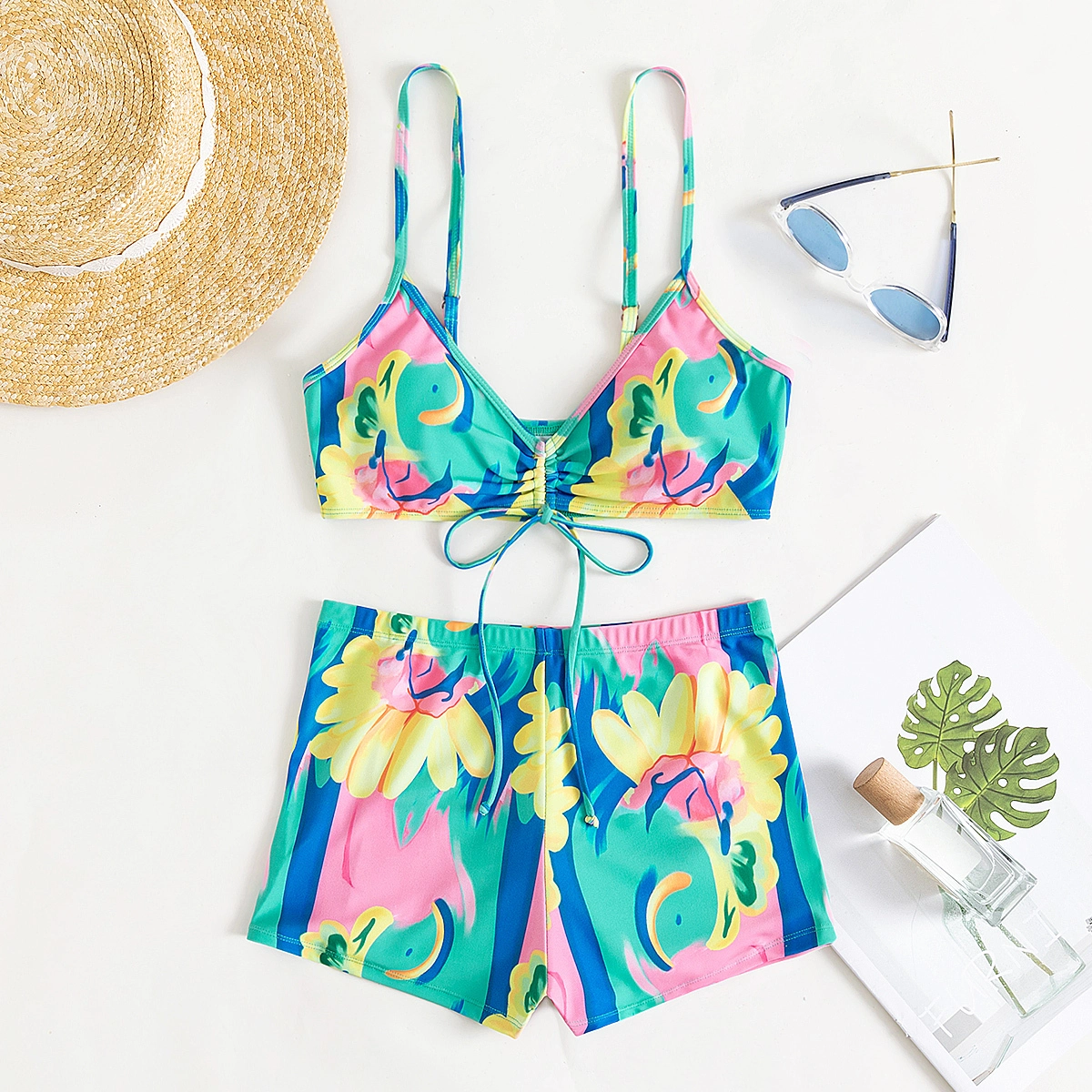 Plus Swim Suit Fast Delivery 87% Nylon / 13% Spandexfactory Direct Supply 4
