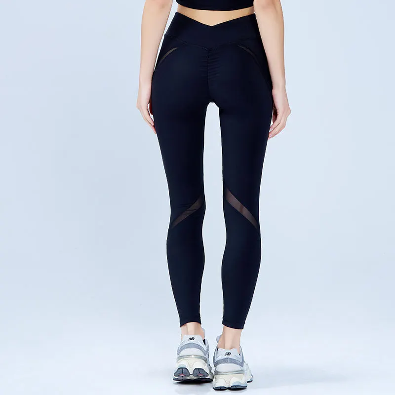 Leggings premium con design a pieghe in vita regolabile - ROADSUNSHINE 1