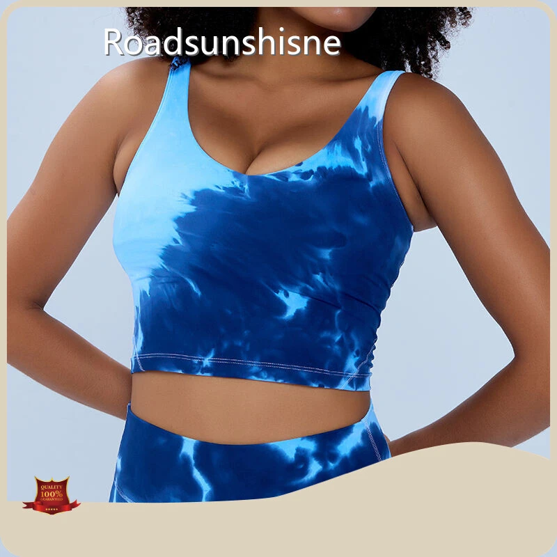 Roadsunshisne Sports Bra and Leggings 87% Nylon / 13% Spandex Sports Bra and Leggingsfactory Direct Supply 1