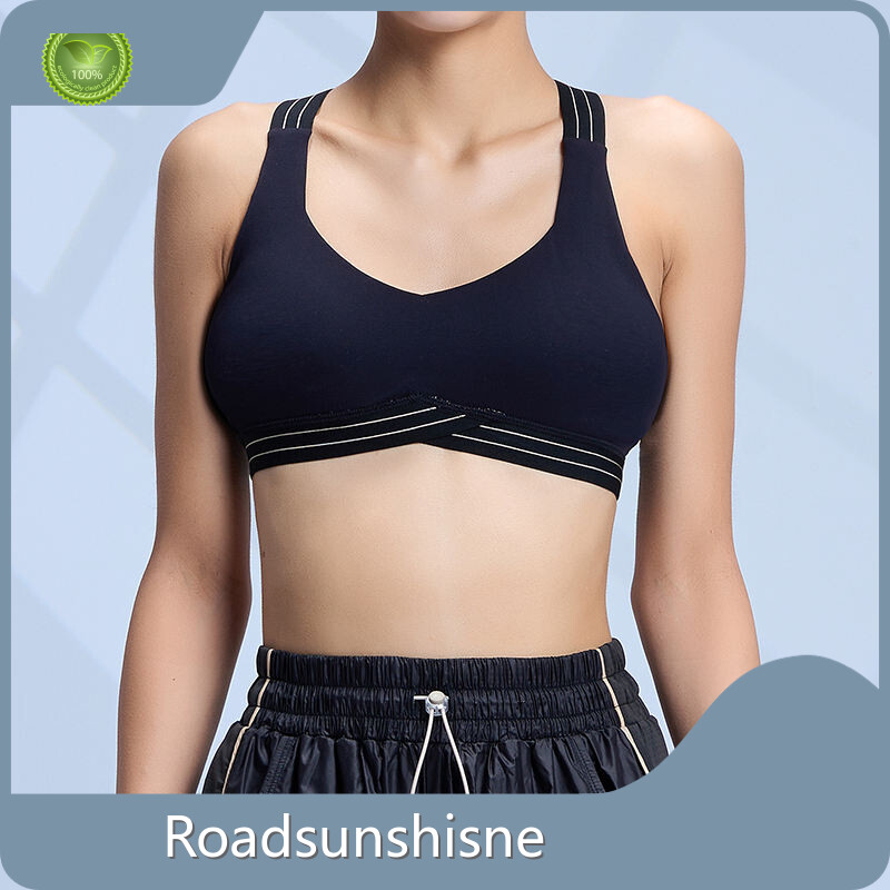 Sutiã esportivo Roadsunshisne com encaixe em nylon / spandex Sutiã esportivo Fittingon Venda 1