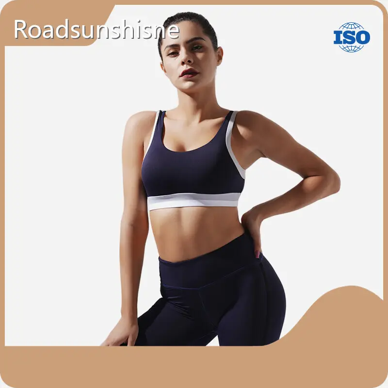 Roadsunshisne Лучший спортивный бюстгальтер для бега Нейлон/спандекс Лучший спортивный бюстгальтер для бега Factory 1