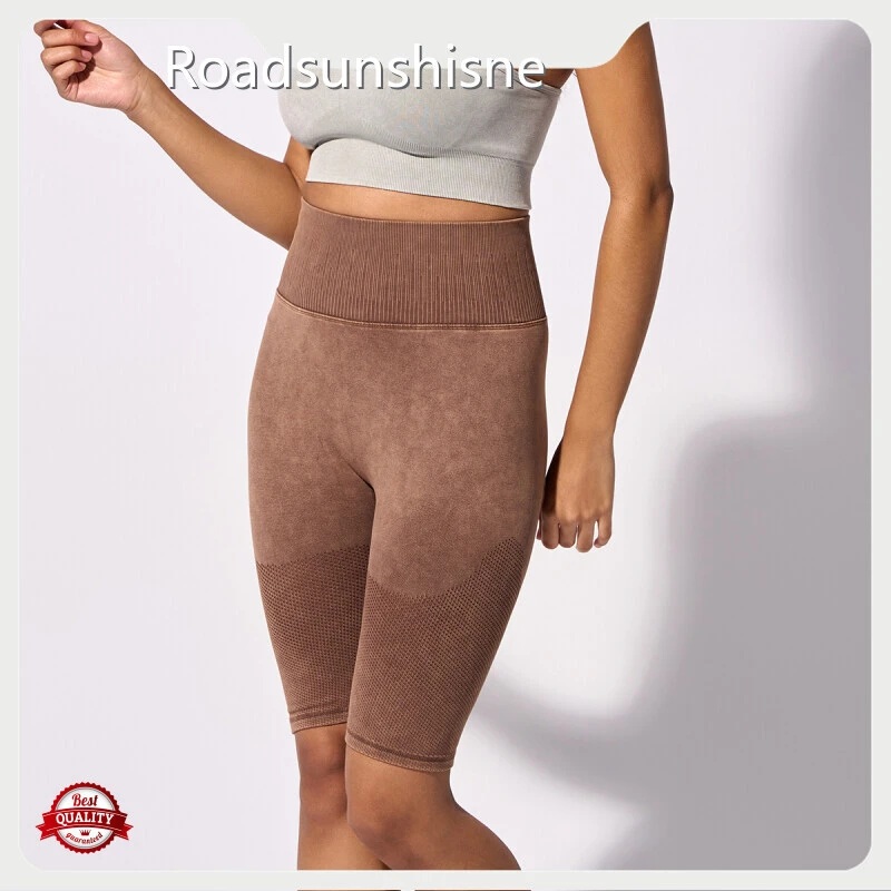 Charcoal Seamless Leggings Manufacturing 1