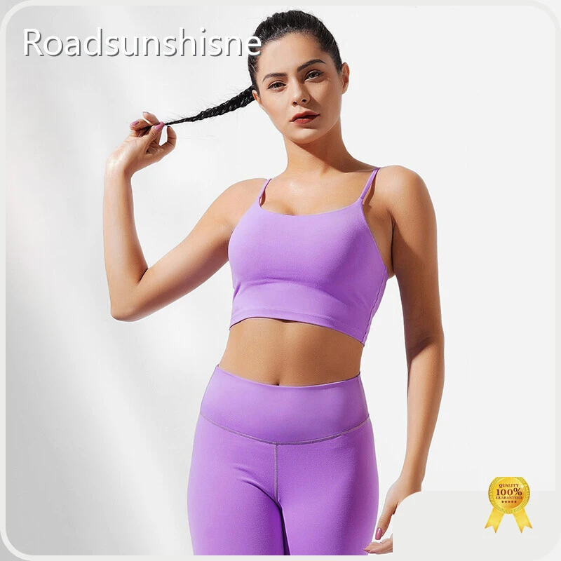 Plus Size Sports Bra with Support M - for Outdoor - Roadsunshisne 1