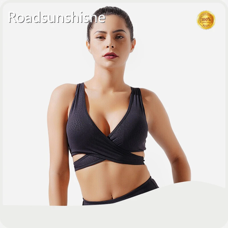 Sports Bra with Back Closure Custom - Fast Delivery - Roadsunshisne 1