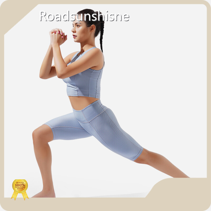 Shorts esportivos femininos mais baratos com bolsos entrega rápida 60% algodão / 40% poliéster XL 1