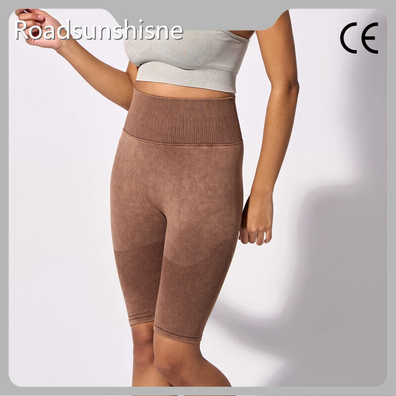Best Material Sheer Seamless Leggings From China for Fitness 1