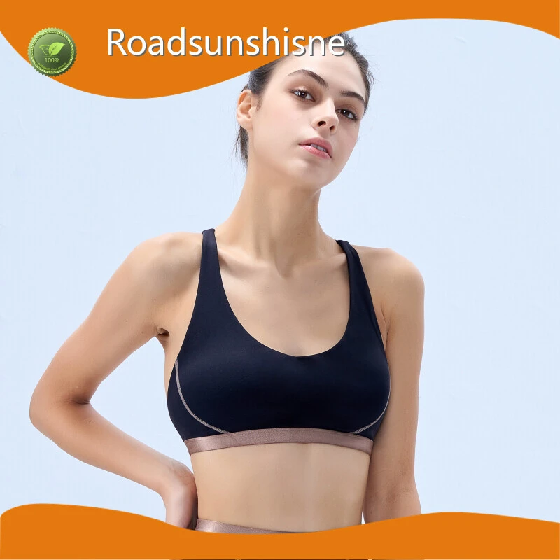 Roadsunshisne Sports Bra Small Bust 87% Nylon / 13% Spandexwith Good Price 1