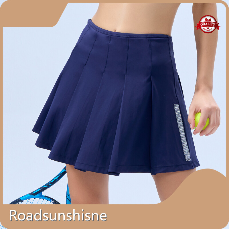 Pantalones cortos deportivos rosas de nailon y elastano - Venta al por mayor - Roadsunshisne 1