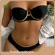Free Sample Yellow Bikini High resilience Best Brand 1