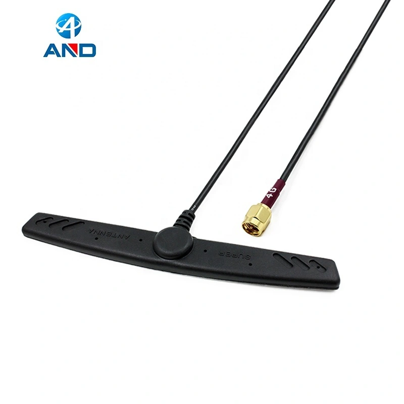 1 قطعة T-bar Gsm 3g 4g Lte لاصق هوائي مع Sma ذكر 698-2700 ميجا هرتز 4 جرام 6
