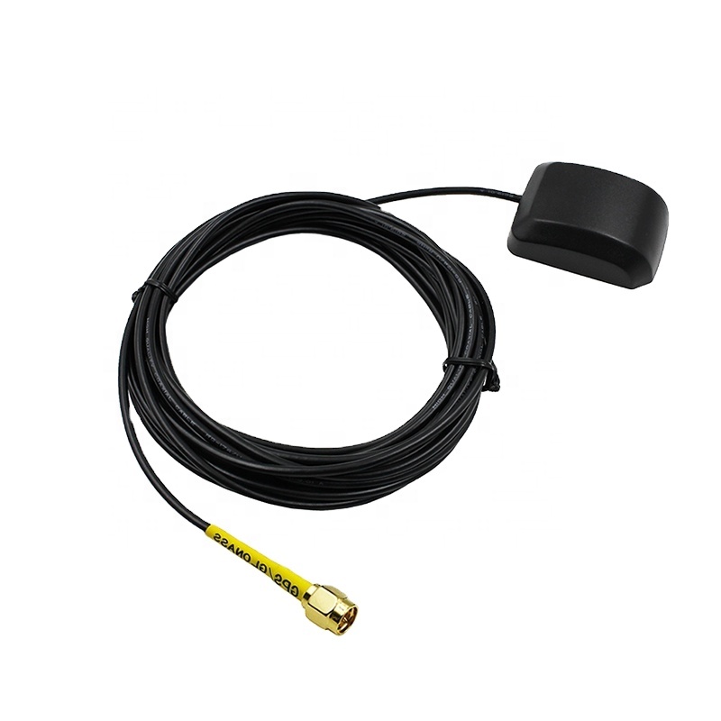 Waterproof 28dbi Gain Gps Active Antenna With Sma Plug 3meter Extern 