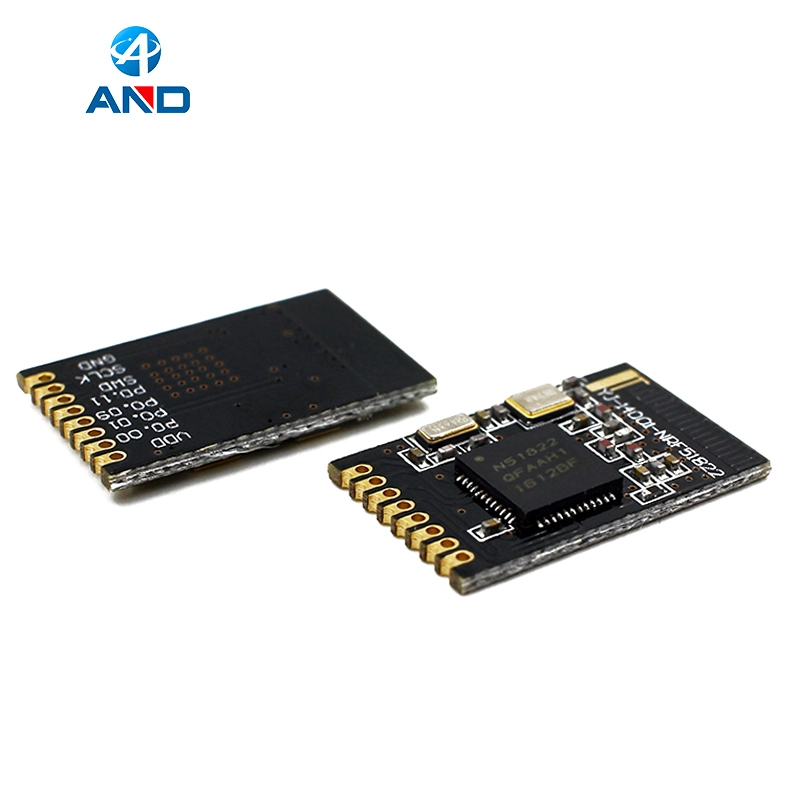 1pc Nordic Ble Sensor Nrf51822 2.4g Wireless Module Para sa Xbee Ble4.0 Gamay nga Gidak-on Smd Transceiver, Nrf51822-qfaa 256k Flash/16k Ram 4