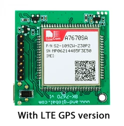 Simcom A7670sa 4g Cat 1 with Gsm Gps Module with Development Core Board Wireless Ttl 2 Card Sim with 4g Gps Antennas 7