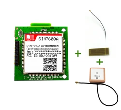 Simcom Sim7600a Lte Cat 1 Audio Us Sim7600 Testing Mini Board 3.3v Ttl Logic 1pc With Gps And 4g Antenna 6