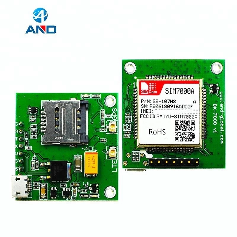 Mobile Iot Modules,Sim7000a Kit,American Cat M1 Emtc Breakout Board For At&t Network With Nb And Gps Antenna 5