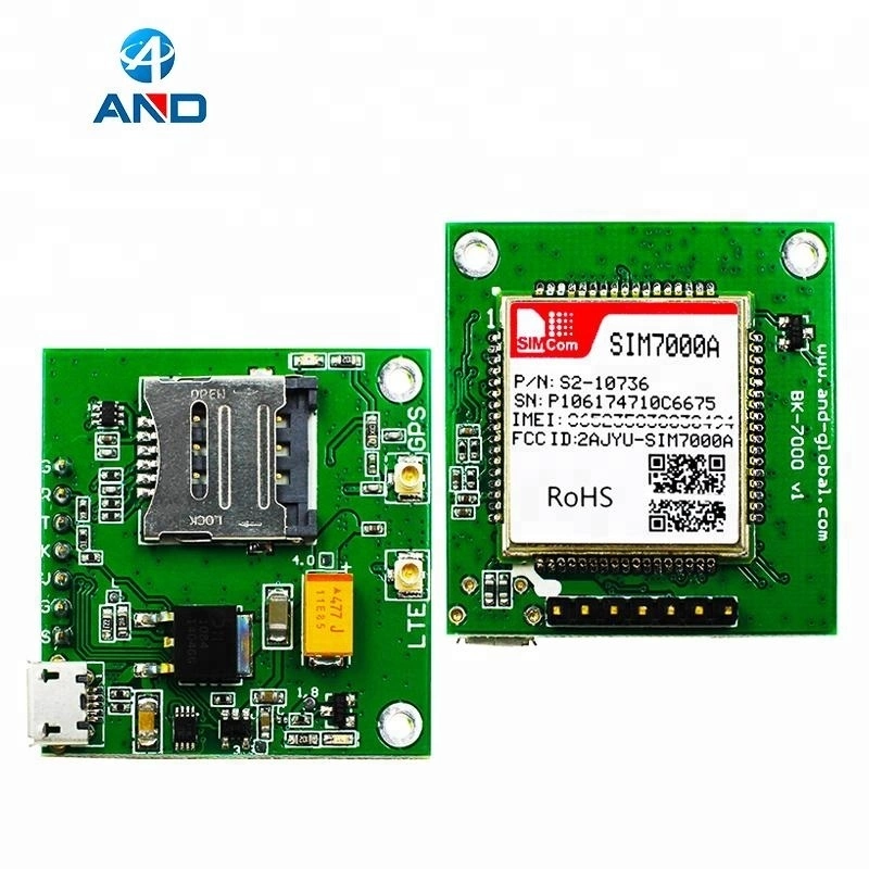 Mobile Iot Modules,Sim7000a Kit,American Cat M1 Emtc Breakout Board For Verizon Network With Gps And Nb Antenna 3