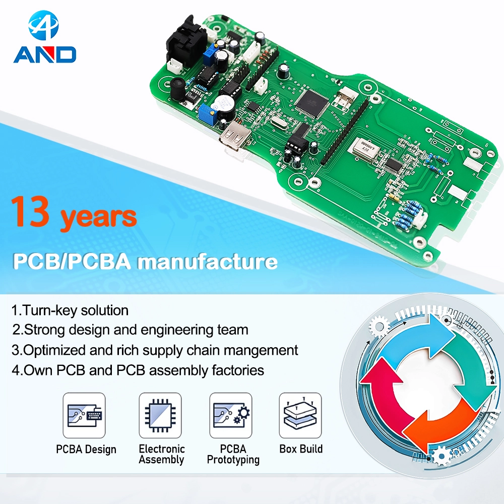 Custom Electronics Printed Pcb Circuit Boards Hdi Double-sided Multilayer Pcb Pcba Gerber Service Assembly Manufacturer 2