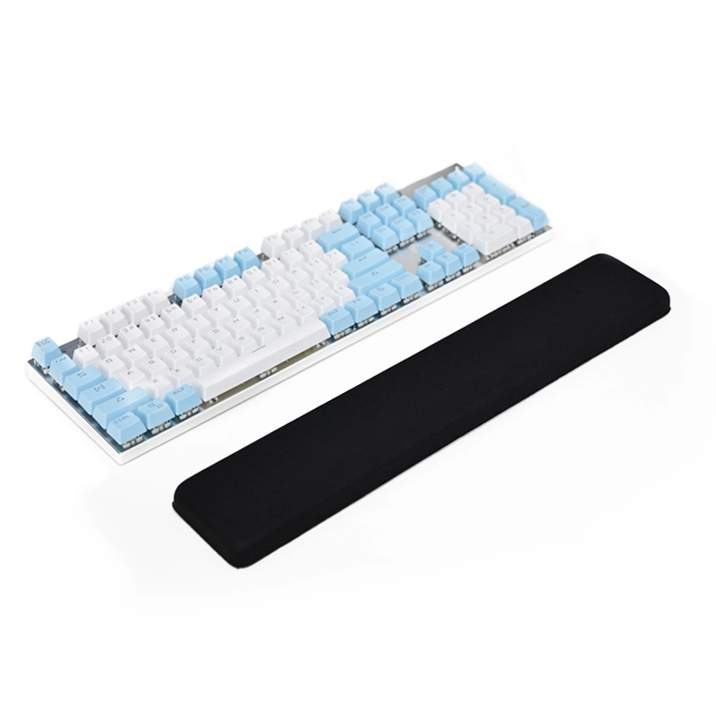 Il tappetino per tastiera in schiuma Lycra a rimbalzo lento da 430x80 mm è ergonomico 1
