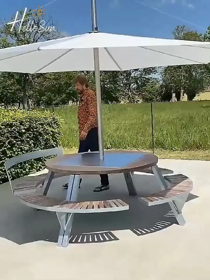Leisure Outdoor Seating for Public Spaces HS-P6001 1