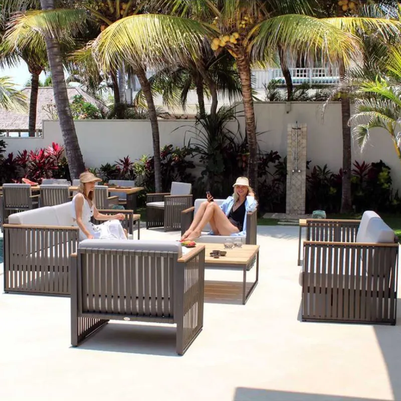 Which Features Should I Look For In A Modern Metal Outdoor Sofa Set 1