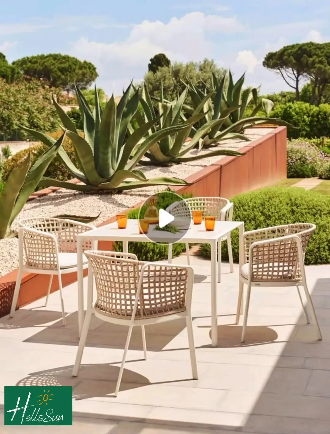 Outdoor Chairs Dining Chairs Leisure Courtyard Rattan Balcony Terrace Villa Rooftop Outdoor Garden Nordic Furniture Aluminum Gold HS-D3040 1