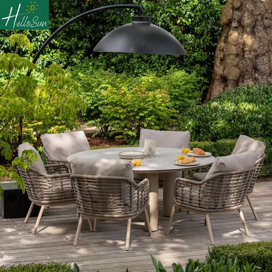 Premium Rope Woven Outdoor Sofa 1