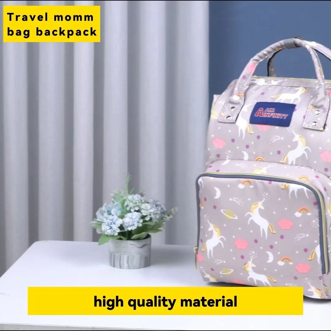 Mochila de fraldas impressa ITP-00383 1