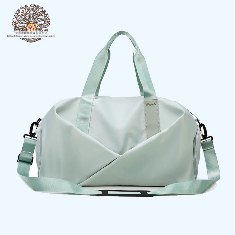 Training Fitness Sports Sacs Plain Duffel Gym Sac Femmes avec rangement de chaussures 1