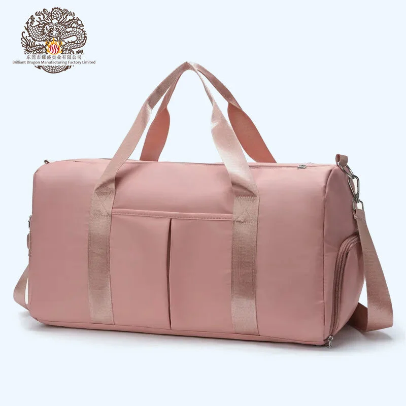 Collegiate Large Travel Duffel Bag Sport Gym Carryall Duffle Bag With Shoe Compartment 1