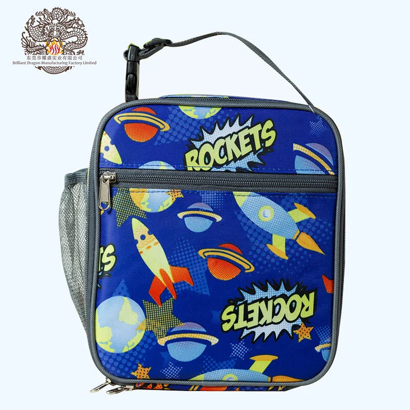 Custom Fancy Insulated Lunch Bag for School Boys Girls 1