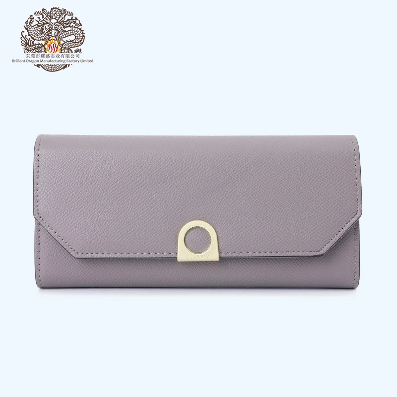 Women's Slim Leather Wallet Card Holder 1